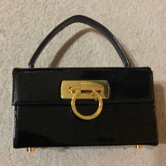 ferragamo clutch bag